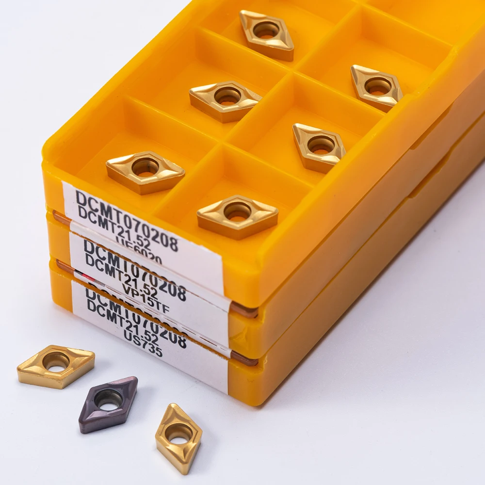 DCMT070208 DCMT070204 VP15TF UE6020 US735 токарный станок металлические инструменты внутренняя