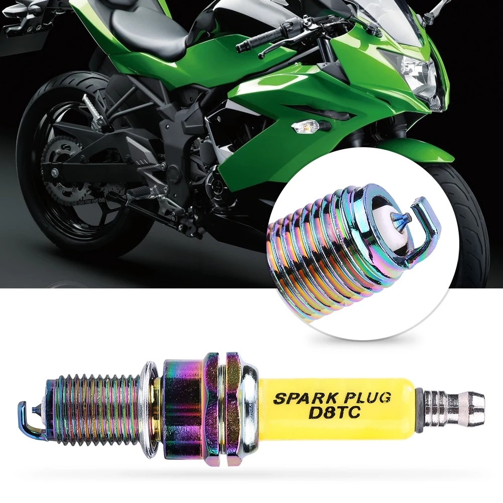 

4 шт., Свеча зажигания для мотоцикла, скутера, квадроцикла