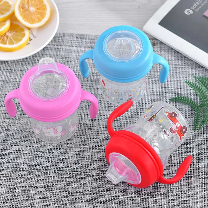 280 мл чашка для кормления ребенка воды с молоком мягкий рот Утконос Сиппи