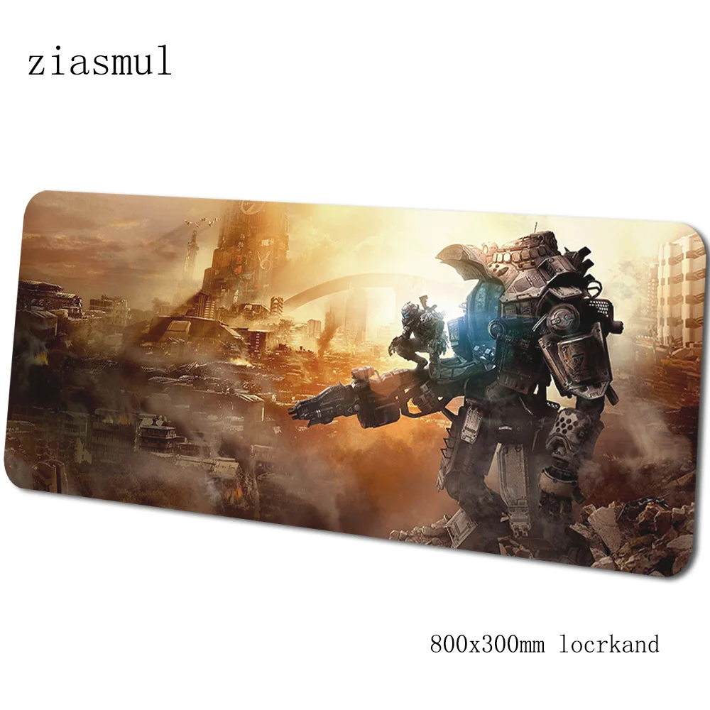 Titanfall коврик для мыши 80x30 см игровой коврик для мыши подарок для игры большой коврик для мыши геймерский компьютерный стол гелевый коврик notbook mousemat pc - Цвет: pattern 2