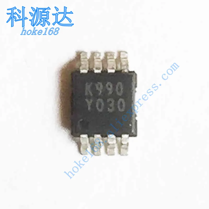 10pcs/lot TS4990IST K990 MSOP8 TS4990 In Stock