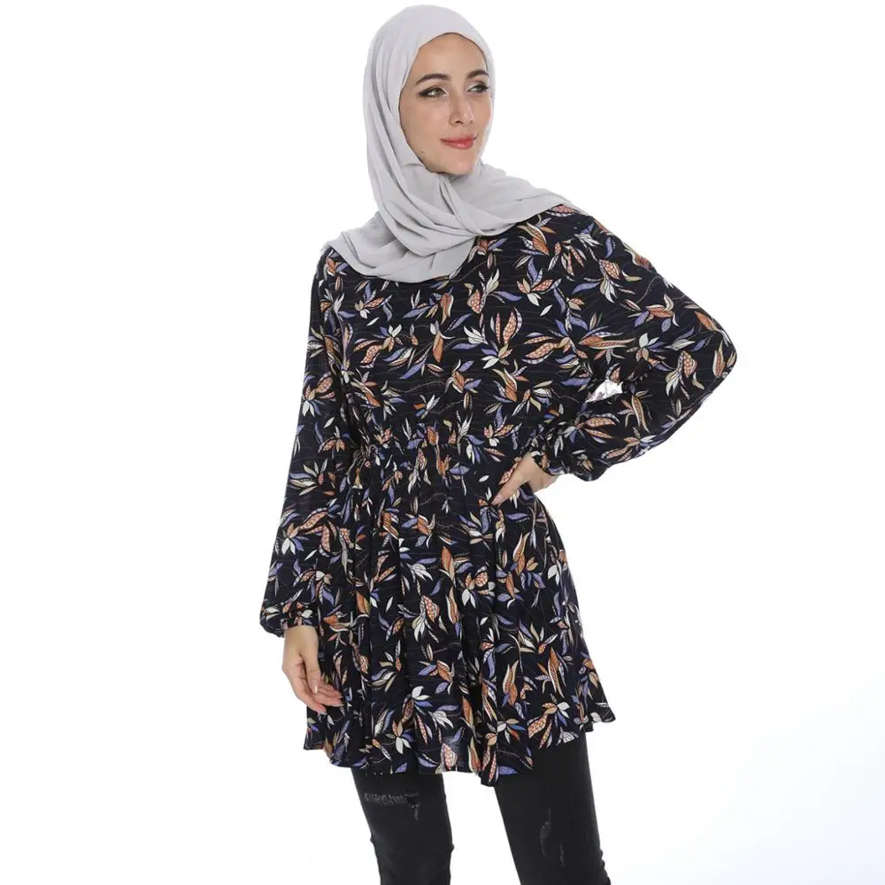 Женская рубашка с длинным рукавом мусульманская одежда|Мусульманская одежда| |