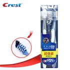 Зубная щетка Seven Effect Crest, ручная сверхмягкая щетина, не скользит, Подлинная профессиональная зубная щетка для полости рта