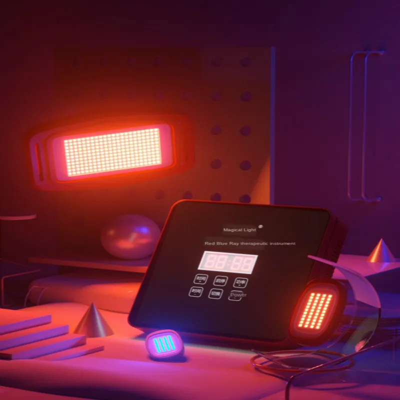 Красный синий светильник терапевтический инструмент домашний массаж простаты