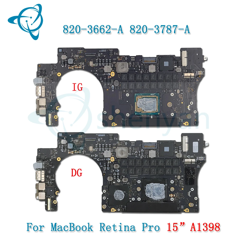 Материнская плата 820-3787-A 2013-2014 A1398 для Macbook Pro Retina 15 4 дюйма 820-3662-A материнская EMC 2674