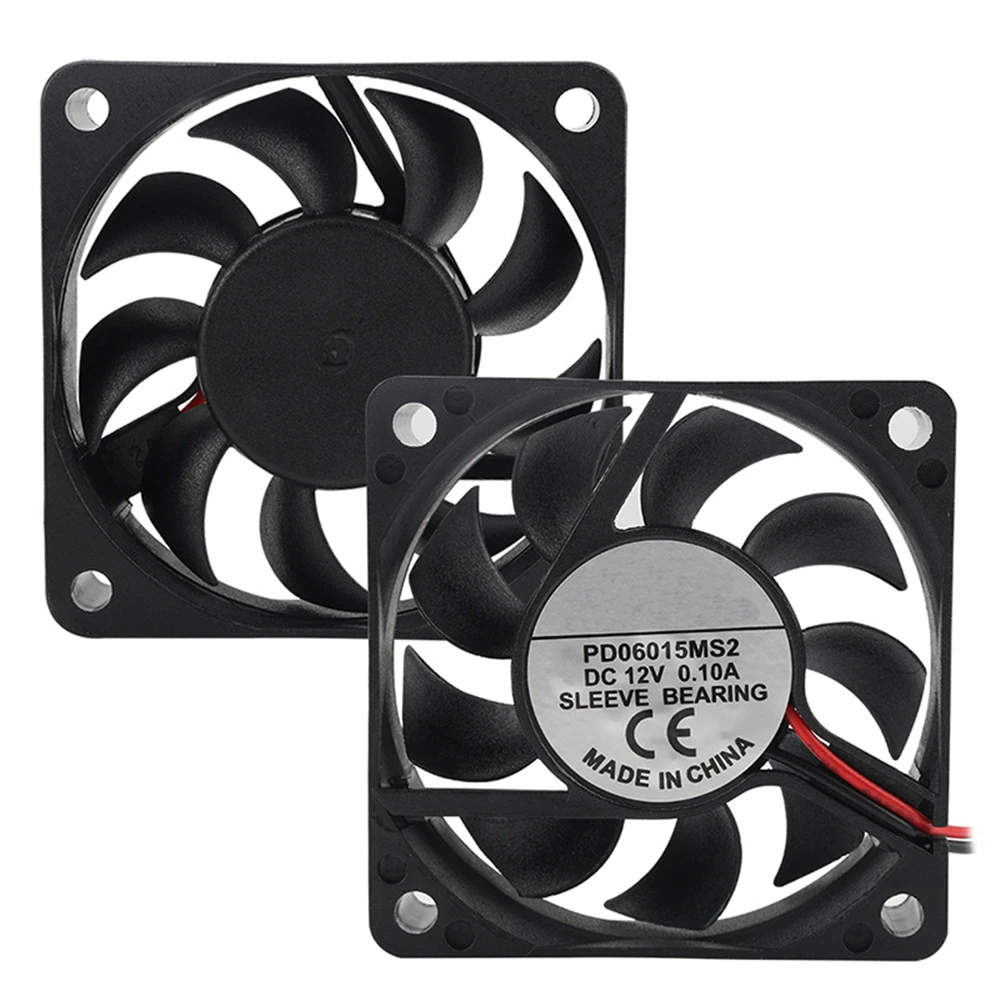 

2Pcs LD-002R 6015 Axial Fan 12V 3500r/min L200mm 3D Printer Accessories