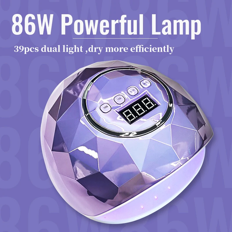 Лампа УФ/LED для сушки гель лака ногтей 86 Вт|Сушилки ногтей| |