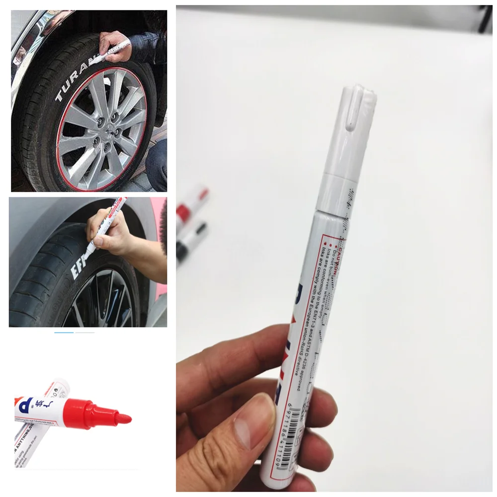 

Waterproof Car Tyre Tire Paint Marker Pen for Jeep Renegade Wrangler JK Grand Cherokee Compass Patriot Liberty