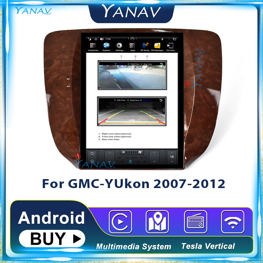 

Android Car Radio GPS Navigation For Chevrolet-tahoe 2007-2012/For GMC-YUkon 2007-2012/For Chevrolet-Silverado DVD Player