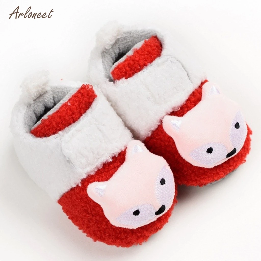 

ARLONEET 2020 Baby Girls Boys Winter Keep Warm Shoes First Walkers Cute Kids Crib Infant Toddler Hook & Loop Newborns Cotton