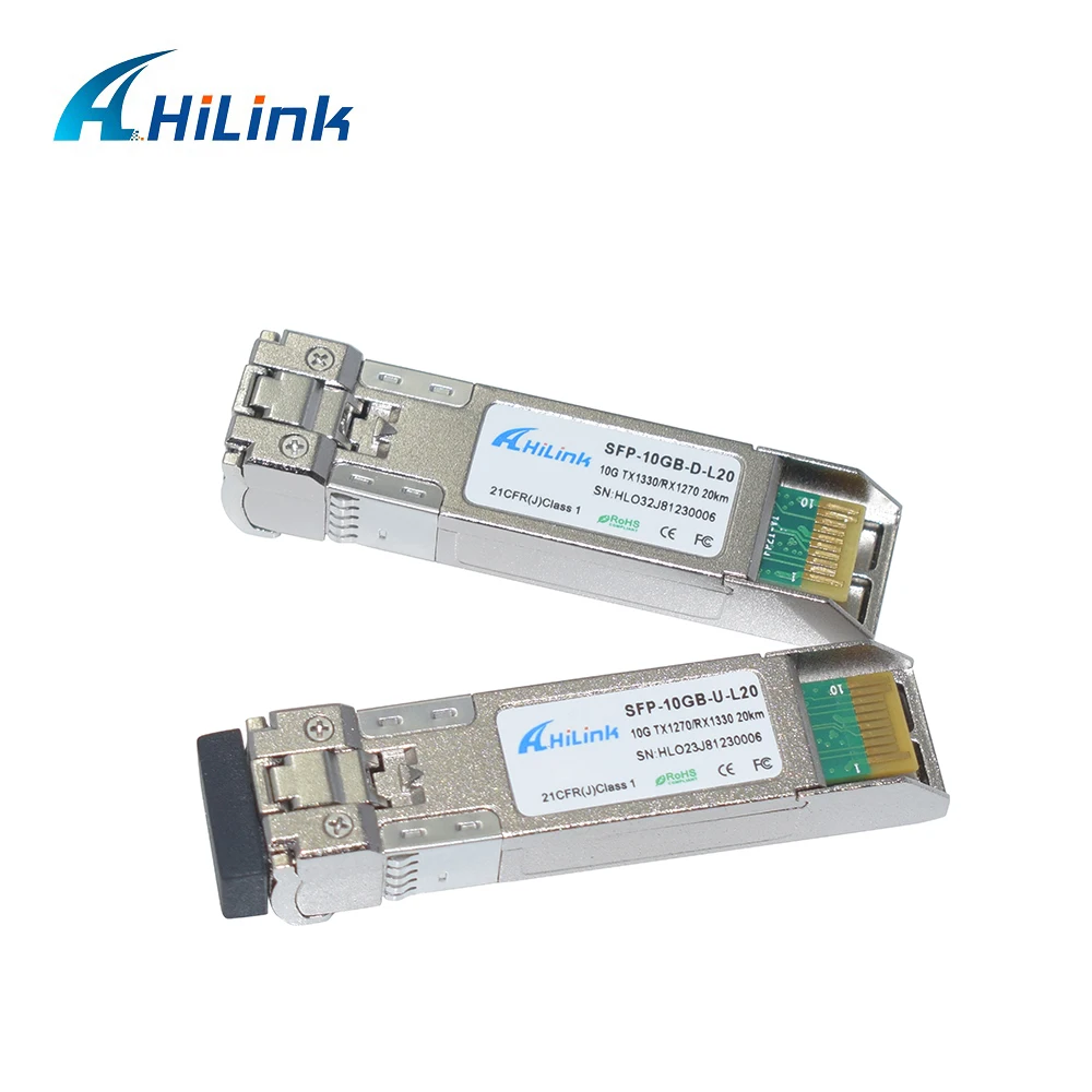 Бесплатная доставка! Одножильное волокно 10 г 1270нм/1330нм 20 км DOM WDM BiDi SFP + LC |