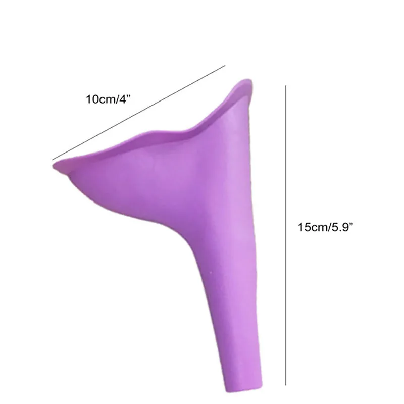

Abbashealth Portable Female Urinal Outdoor Travel Silicone Stand Up Pee Portable Urinal In Feminine Hygiene Product