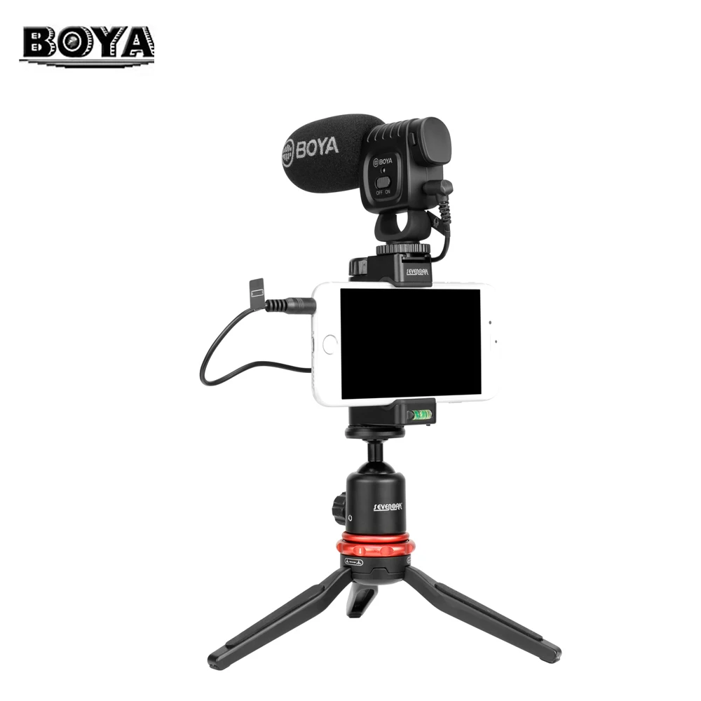 

BOYA BY-BM3011 On Camera Record Microphone for Canon Sony Nikon DSLR Camera Smartphone 3.5MM Jack Cold Shoe Youtobe Vlog Mic