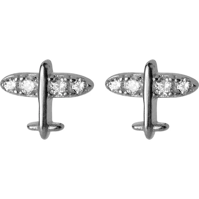 Женские и детские серьги пусеты Trustdavis подарочные из 100% серебра 925 пробы с