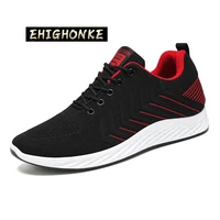 2021 men s vulcanized shoes sports shoes summer mesh casual shoes non slip light shoes breathable rubber adult loafers solid