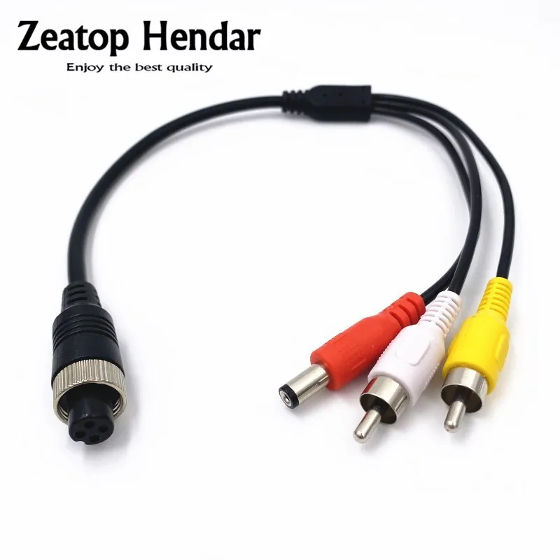 10 шт. 4 контактный удлинитель для камеры видеонаблюдения 35 см|Соединители| |