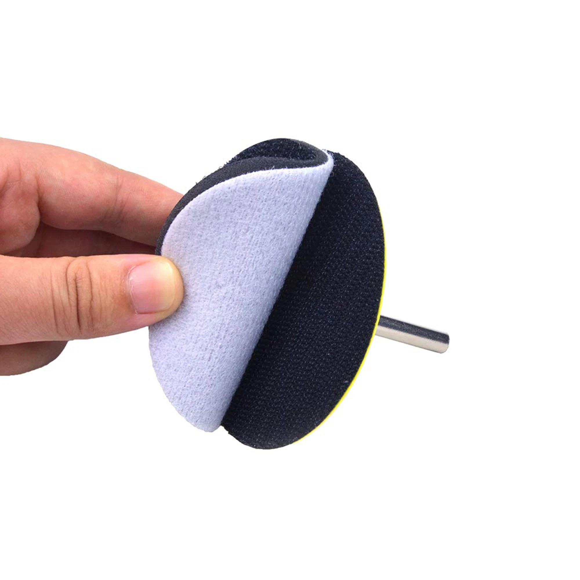 

POLIWELL 5PCS 3'' 75mm Soft Sponge Buffering Interface Pad for Hook&Loop Sanding Pad Disc Protection Abrasive Backing Pads