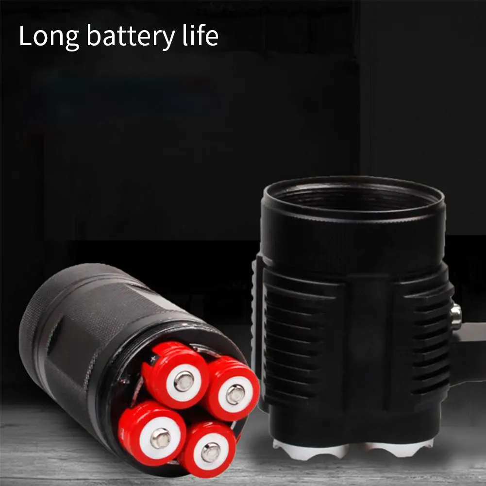 

Rechargeable Led Torch Handheld Waterproof Outdoor Searchlight IPX4 Waterproof 5 Gears Aluminum Alloy For Camping Expedition