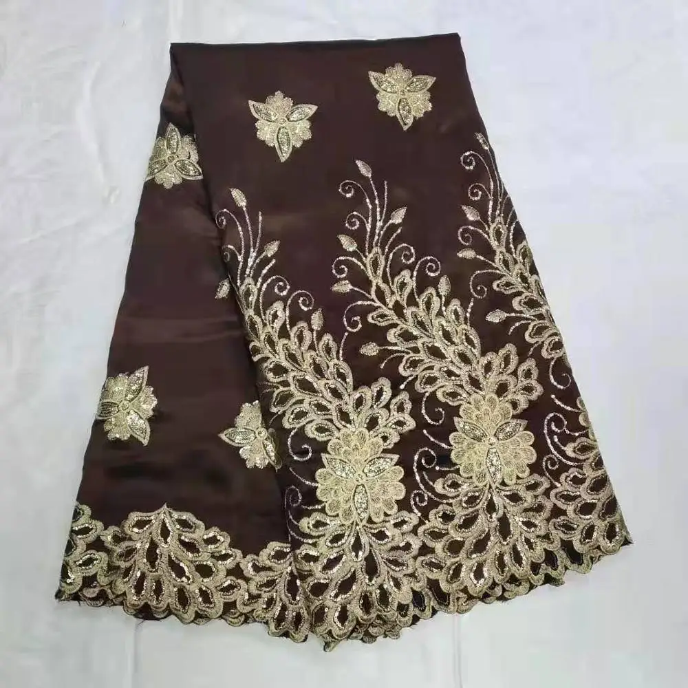 2020 Африканские кружева ткани с вышивкой в нигерийском стиле 3D гипюр французская