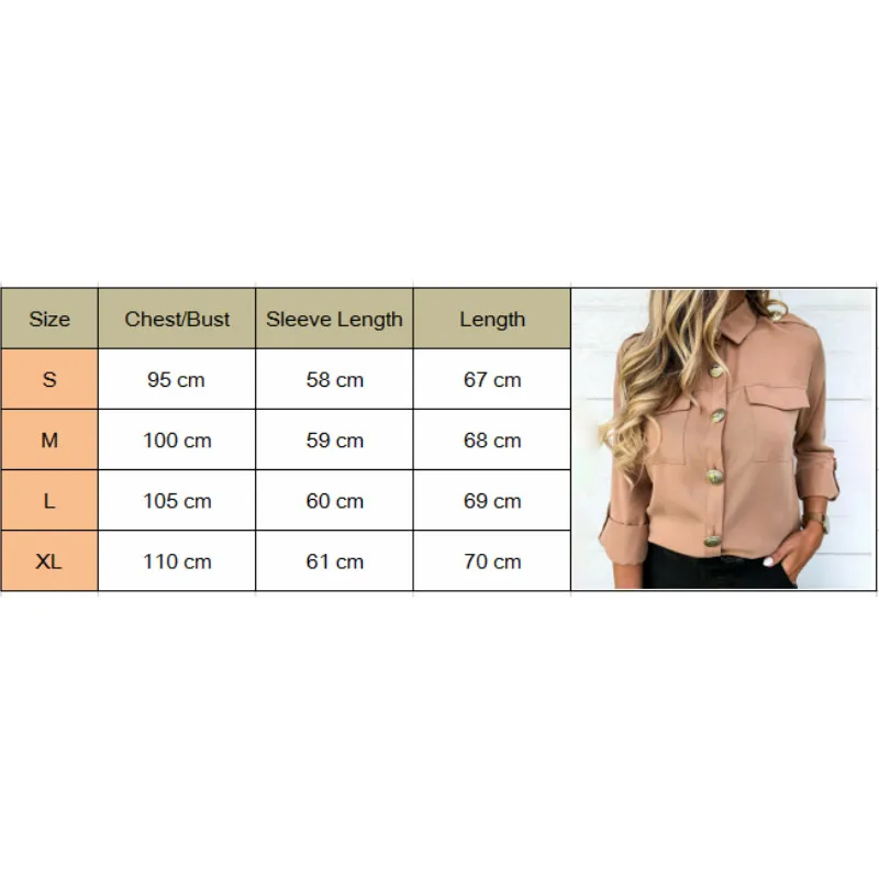 

Summer Women Vintage Work Clothing Style Buttoned Shirt 2021 Fashion Ladies Casual Street Style Long Sleeve OL Blouse