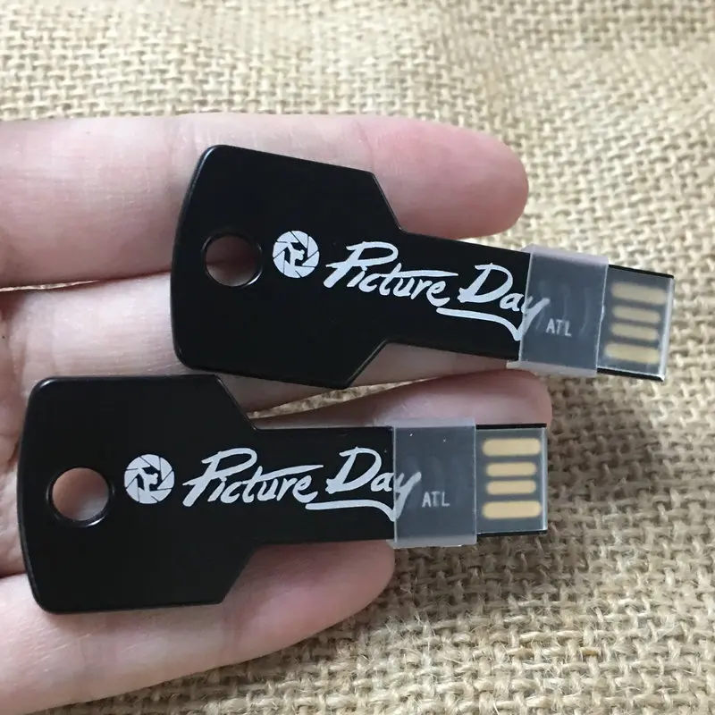 Usb флеш-накопитель 64 ГБ 32 16 8 4 металлический Pendrive2.0 более 10 шт. Бесплатная доставка