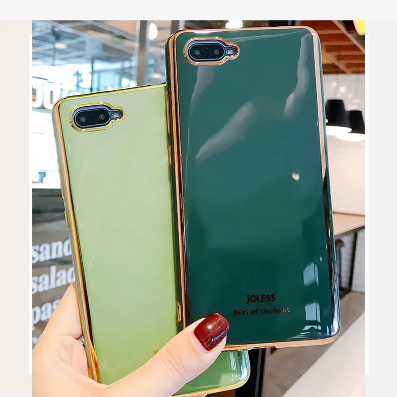 Luxury Silicone Case For Oppo RX17 Neo phone Case For OPPO K1 Cover Shockproof Fundas Ring Stand Holder Cases oppo R15x K1 K3 K9