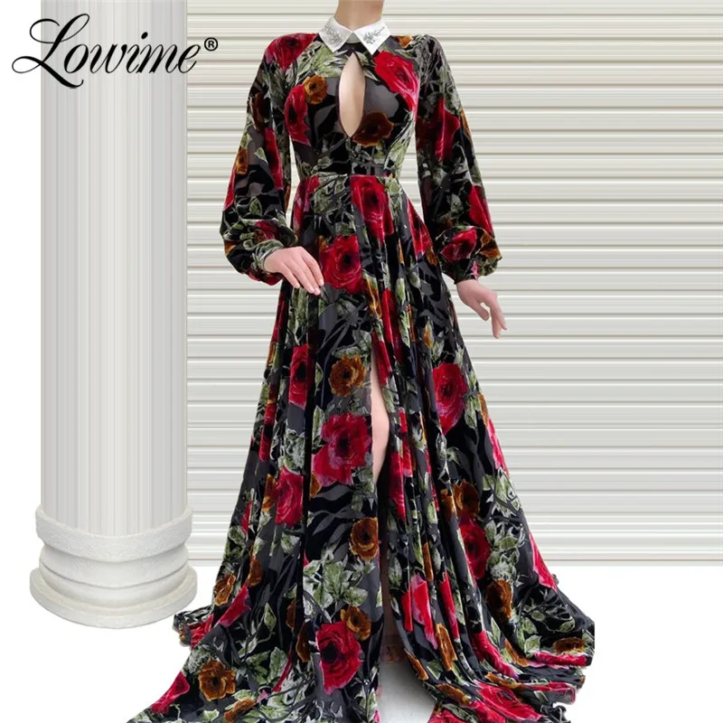 Женские вечерние платья в арабском стиле Новинка 2020 года Длинные для выпускного