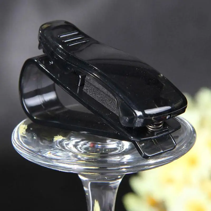 

Black Color ABS Material Car Sunglasses Clip Vehicle Fashion Visor Pen Eye Sun Glasses Card Holder M2J9