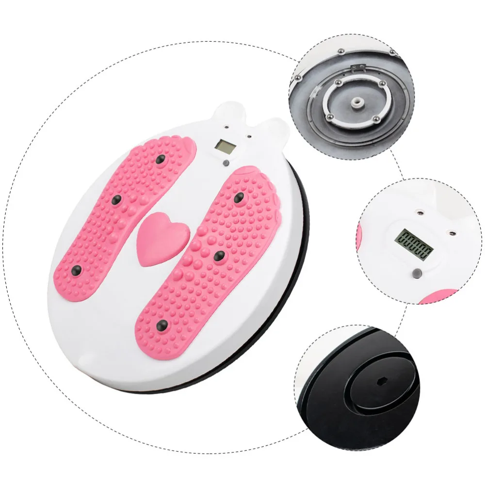 

1 set of Twisting Waist Disc Fitness Plate Electronic Board Plate Disk