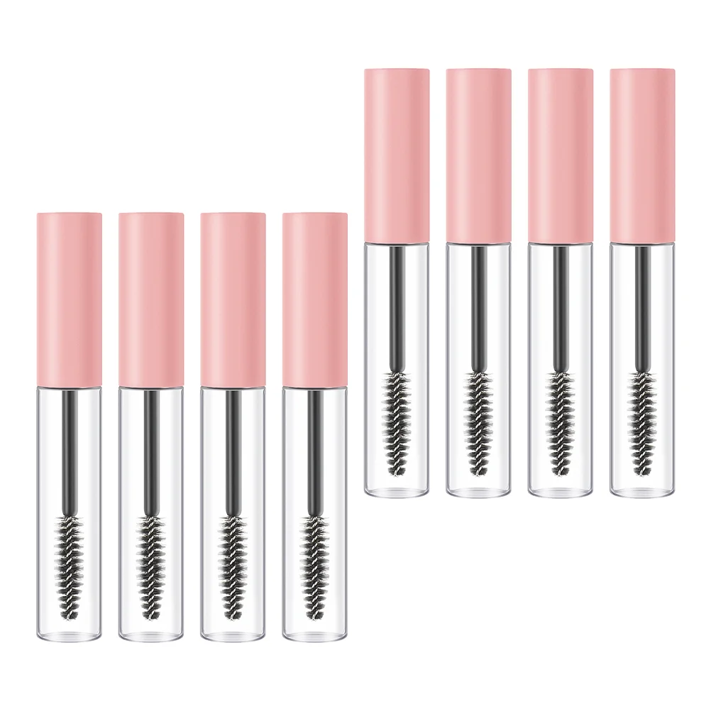 

8Pcs DIY Mascara Bottle Eyelash Tubes Empty Eyelash Cream Containers )