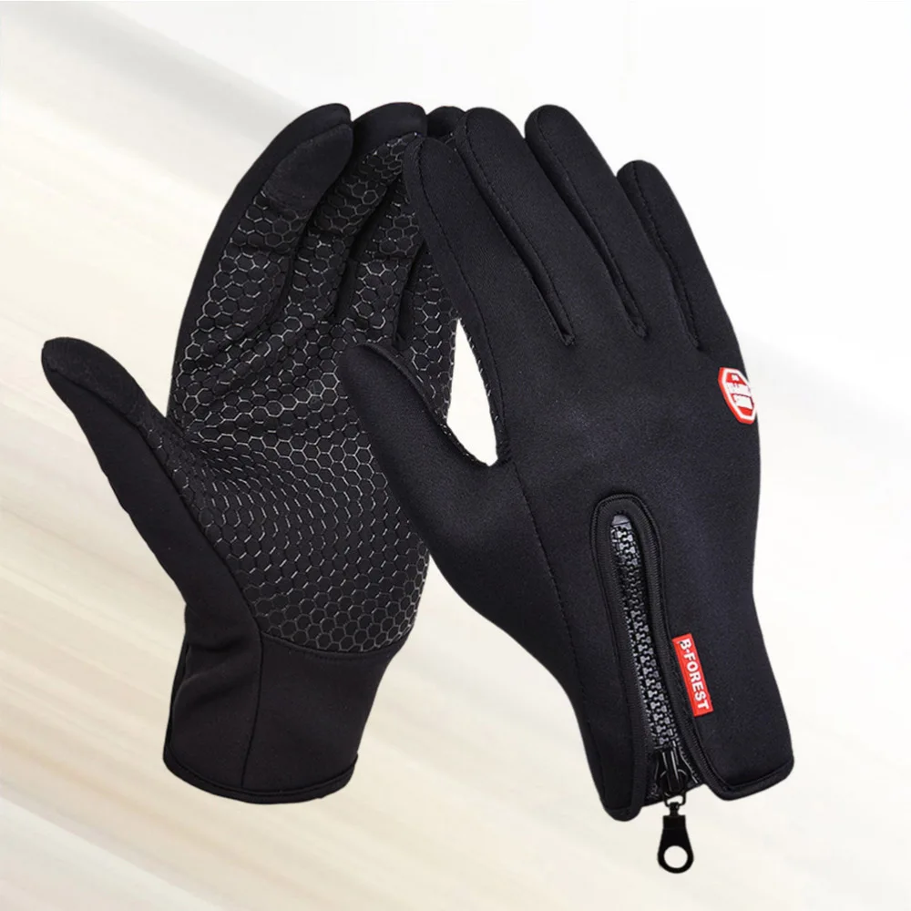 

1 Pair Touch Screen Cold Weather Windproof Warm Glove for Outdoor Sports Cycling Hiking Running Climbing Size