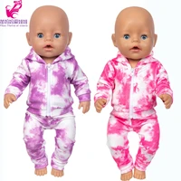 17 inch baby doll clothes hoodie sweater for 18 girl doll clothes coat toys doll outfits