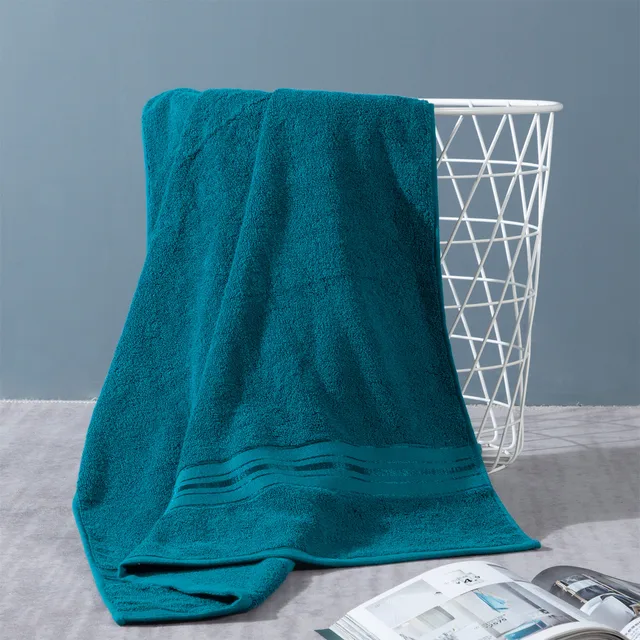 100% Cotton Towel Sets Bathroom TowelsSoft   Water Absorption Bathroom Towels for Adults Three-Piece Set 70x140cm