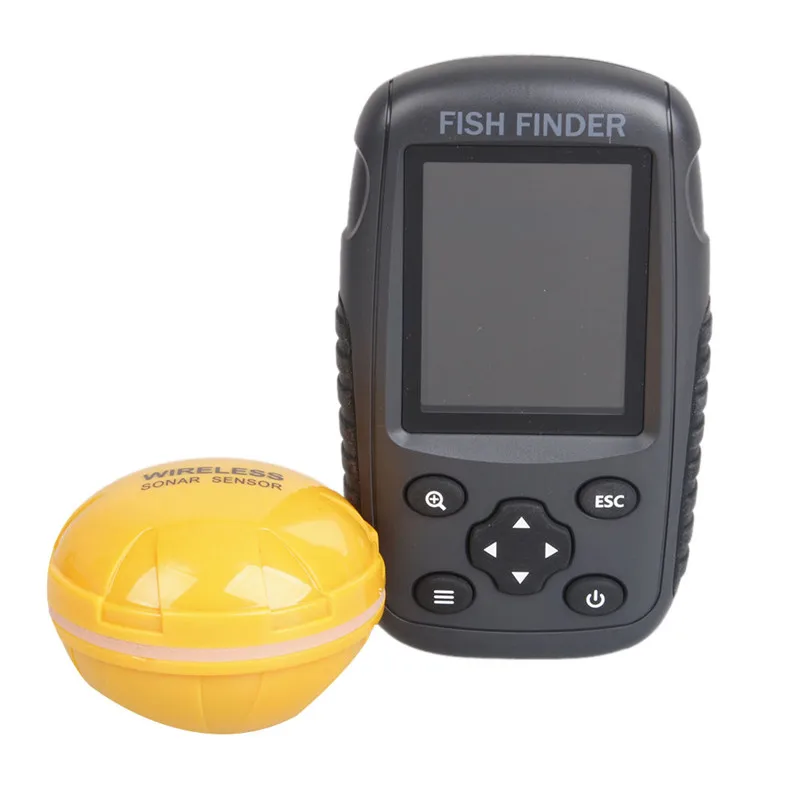 2019 Новый FF998 рыболокатор обновленный Русский Меню перезаряжаемый