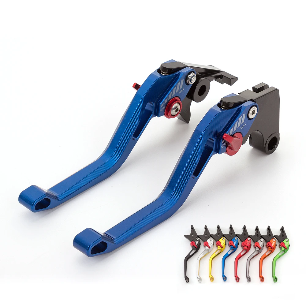 CNC мотоциклетные регулируемые алюминиевые рычаги тормозной муфты ручка для Suzuki