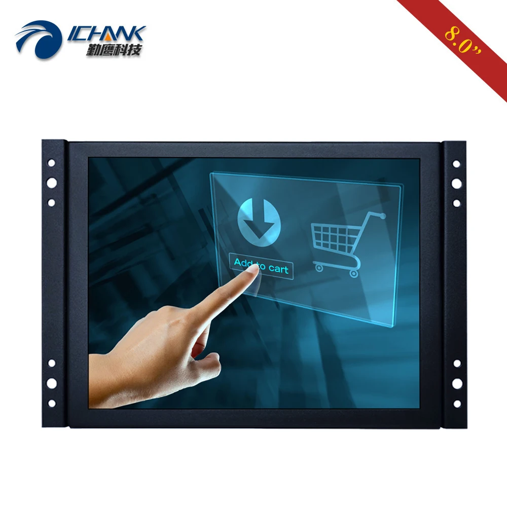 ZK080TC 262R/8 дюймовый 1024x768 HDMI VGA USB маленький размер портативный Встроенный с открытой