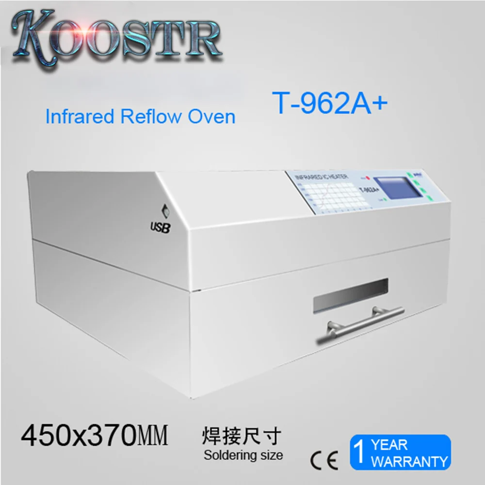 PUHUI T 962A + духовка для заправки волн инфракрасный IC НАГРЕВАТЕЛЬ T962A BGA SMD SMT
