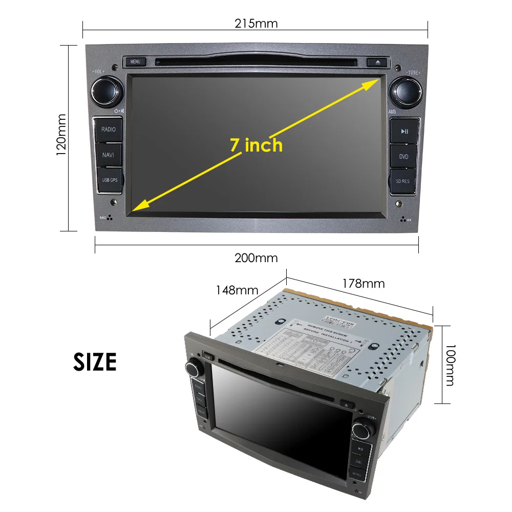 Автомагнитола CarDVD с GPS навигацией для OPEL Astra H Meriva Antara Zafira Veda Agila Corsa Vectra