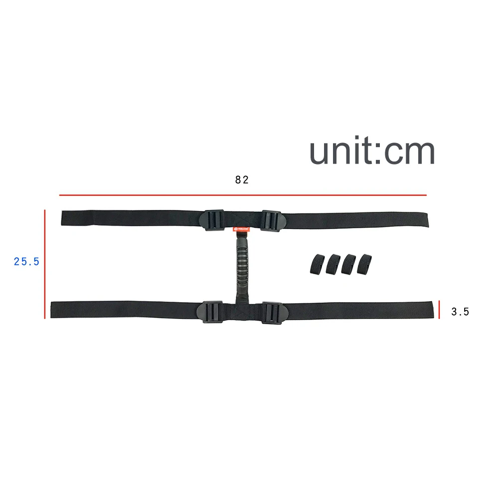 Боковой корпус мотоцикла ремень Чемодан крепления галстуком бабочкой ручкой