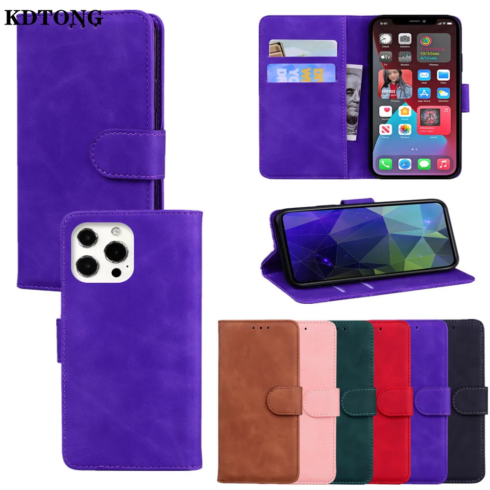 

Business Flip Leather Phone Case for iPhone 13 12 Mini 11 Pro Max Funda Skin Feel Card Slot Wallet Bracket Protect Cover Etui