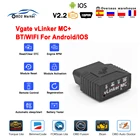 Автомобильный диагностический сканер Vgate vLinker MC + ELM327 WIFI Forscan, Bluetooth-совместим с 4,0 ELM 327 для AndroidIOS OBD OBD2