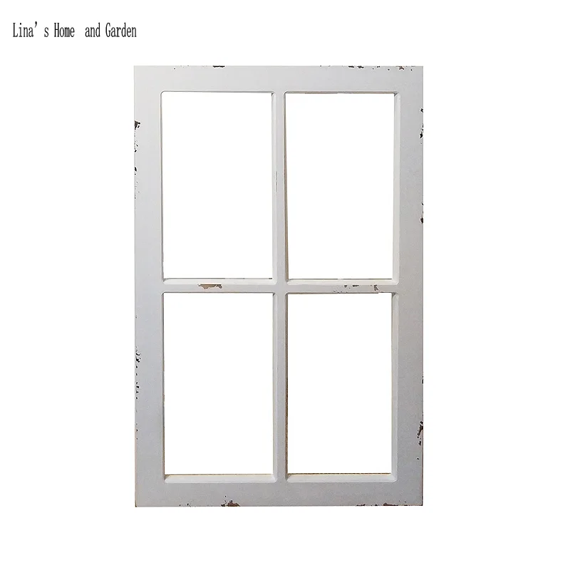 Ручная работа потертая шикарная деревянная рамка окна Декор|Рамка| |