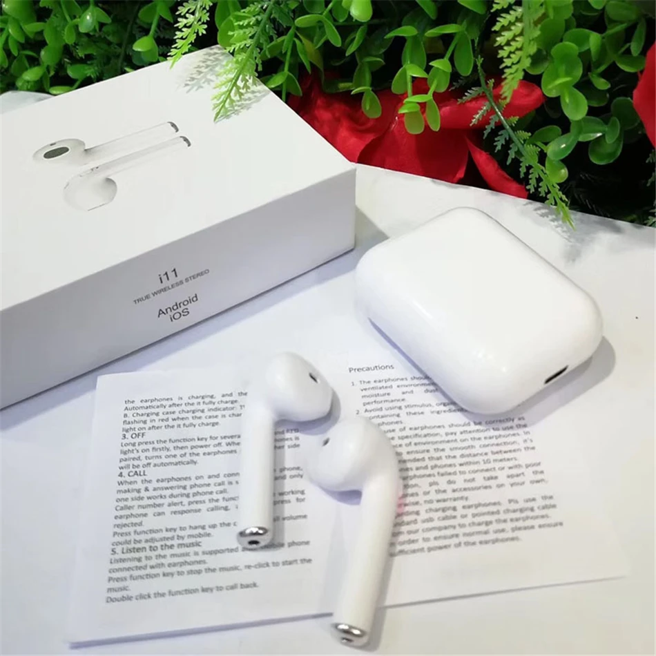 I11 TWS Bluetooth 5,0 беспроводные наушники мини наушники i7s с микрофоном для iPhone 11X7 8 samsung S6 S8 Xiaomi huawei LG