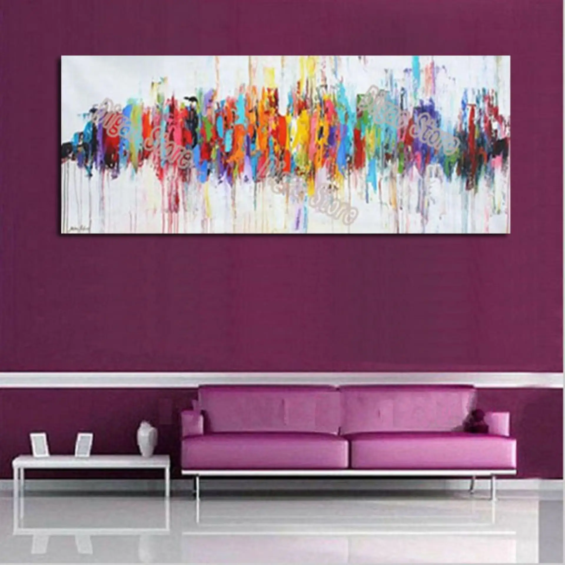 Современная Абстрактная уникальная дизайнерская картина ручная роспись