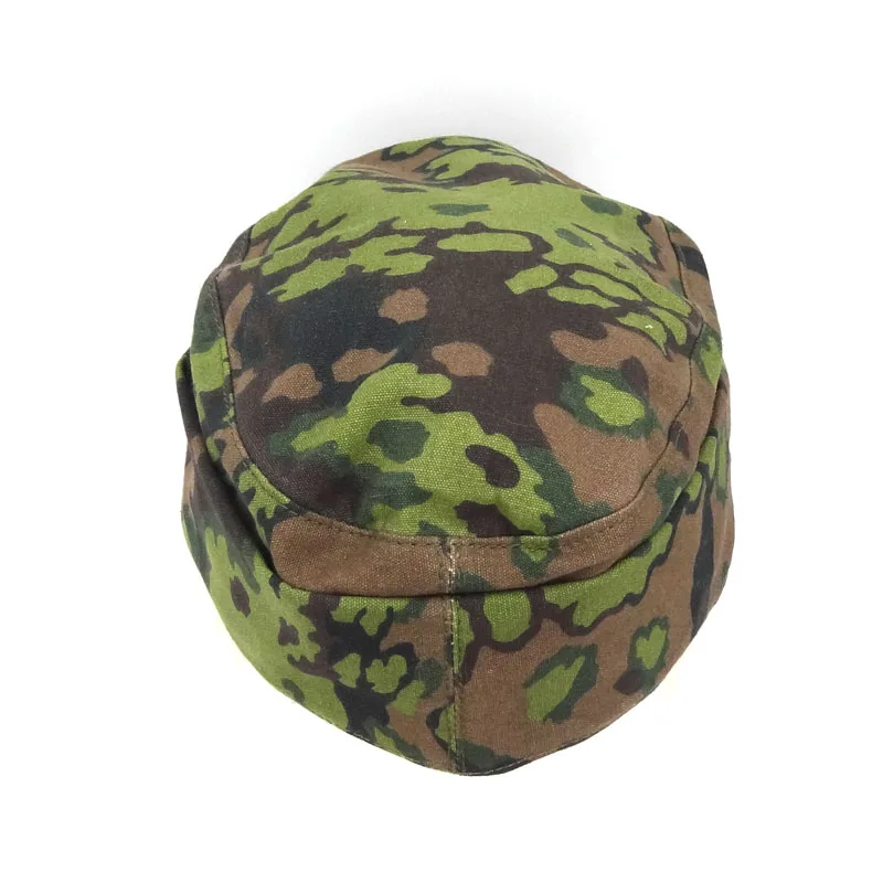 WW2 WWII German Elite Army M43 Spring Autumn Oakleaf Camouflage Cotton Cap Hat Size EU 57 58 59 60 61 62 | Аксессуары для одежды