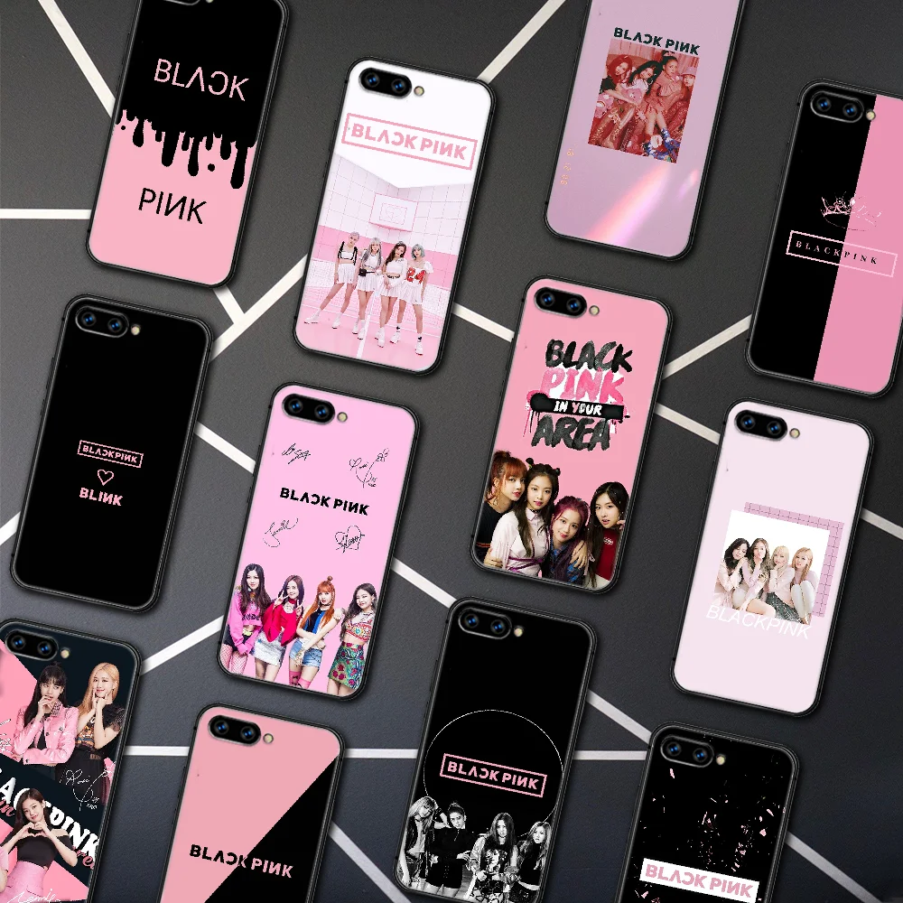 

BlackPinks Girl Korea Kpop Phone Case Cover Hull For HUAWEI Honor 6A 7A 8 8A 8S 8x 9 9x 9A 9C 10 10i 20 Lite Pro black Coque