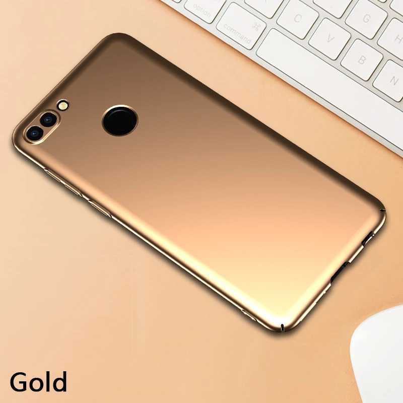 UPaitou Hard Matte Case for Huawei Y6 Y7 Prime Pro Y9 Y5 2019 2018 360 Full Cover PC Protection |