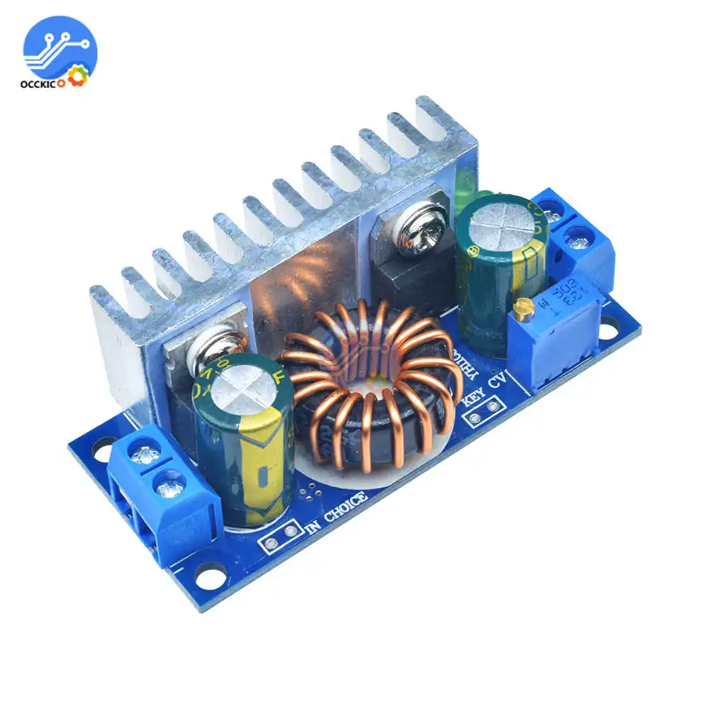 8A 70W Step Up Board 6-42V Continuously adjustable Voltage Boost Converter Module Overcurrent protection board 96% Efficiency |