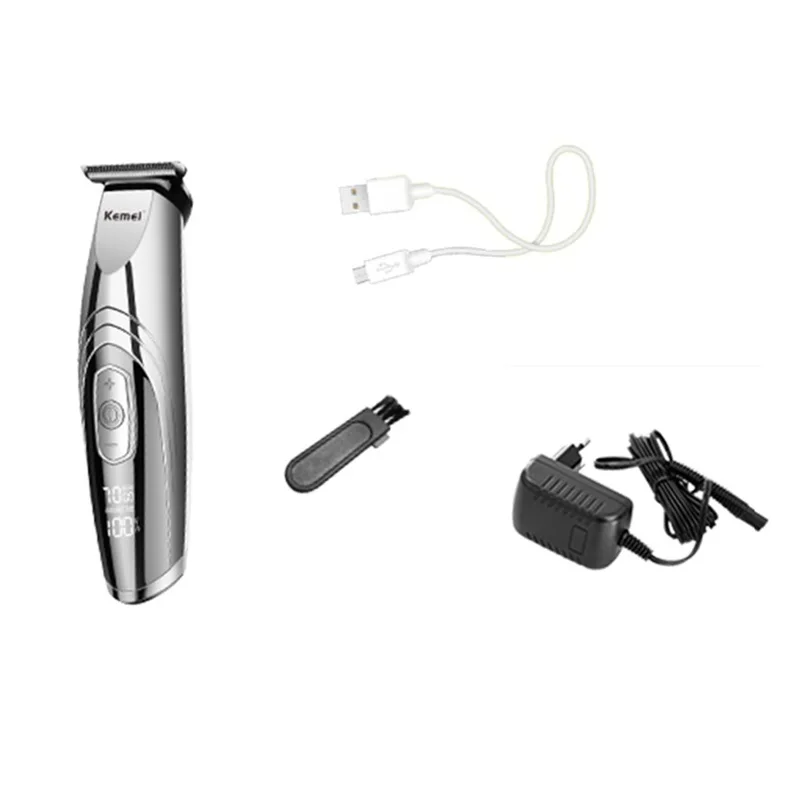 Профессиональный триммер для волос машинка стрижки бороды Мужская