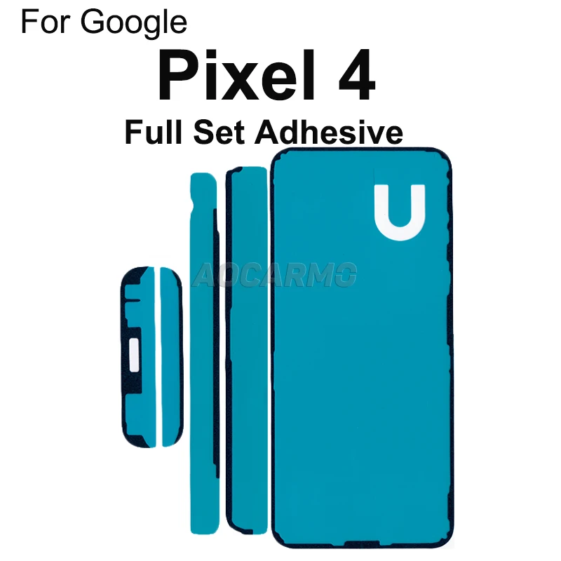Aocarmo для Google Pixel 3 XL 3XL 4 4XL ЖК-экран внешняя средняя рамка задняя крышка